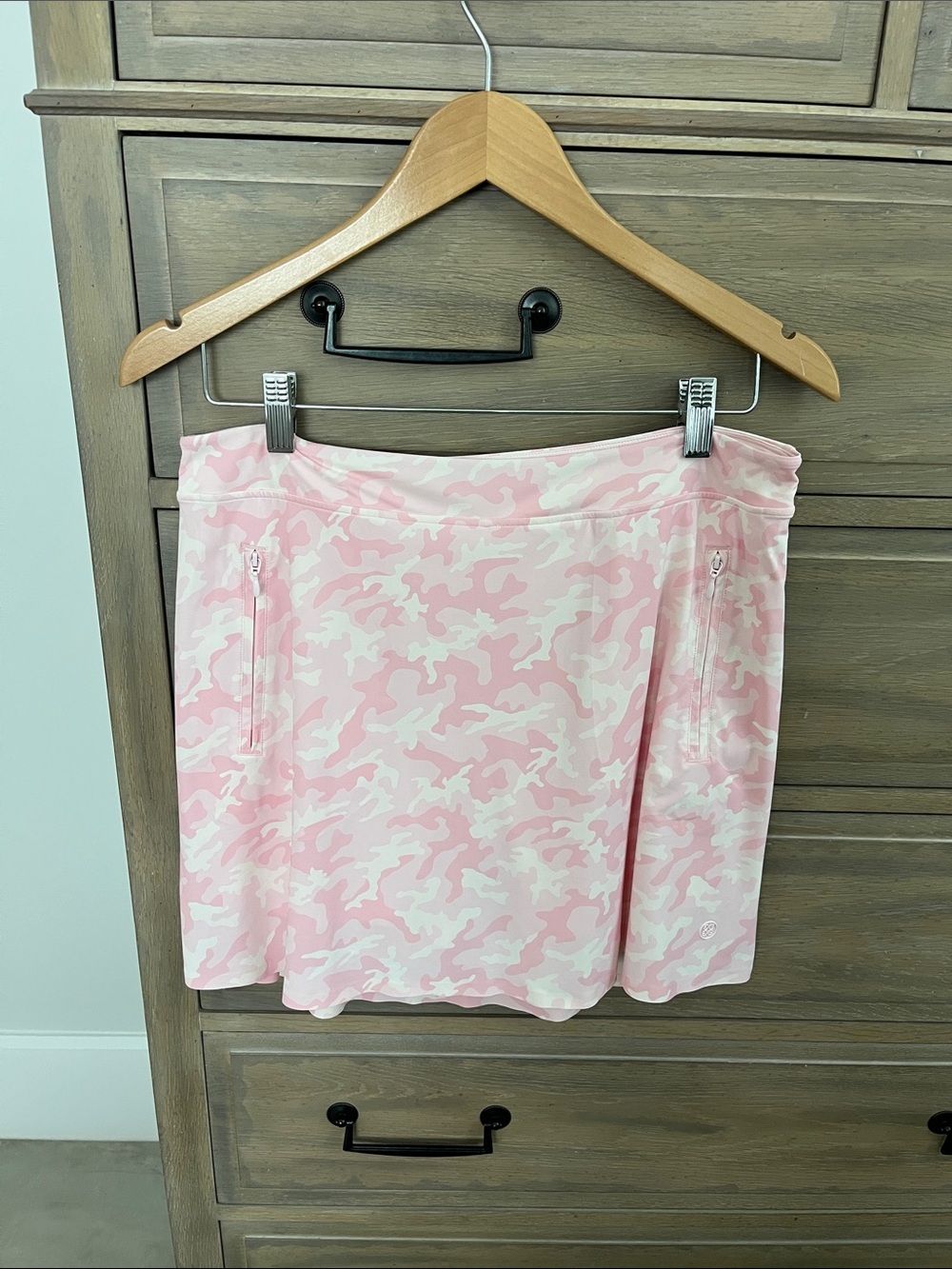 G/FORE Pink Camo Athletic Skort